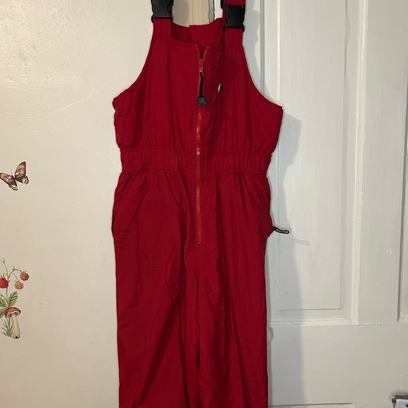 Vintage L.L. Bean Kids Red Snow Pants